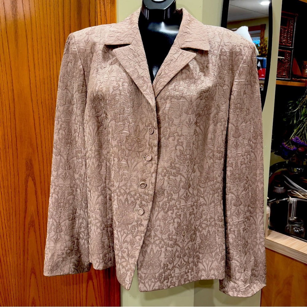 Brocade jacket.